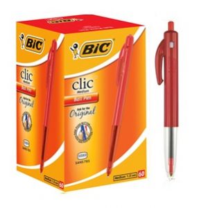 Ballpoint Pens Bic Clic Green (60-Pack)