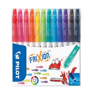 Pilot Frixion Erasable Pens 12'S