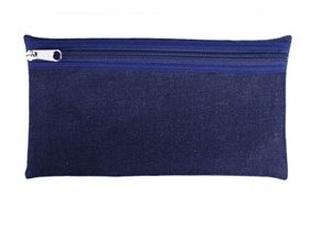 Pencil Case Denim 22cm