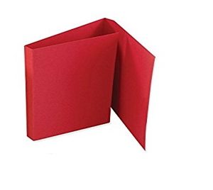 3 Fold Files Red 100-Pack