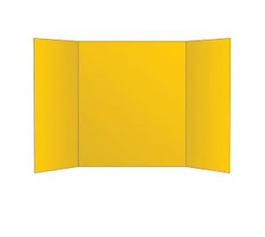 3 Fold Files Yellow 100-Pack