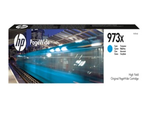 Hp 973X Cyan PageWide Ink Cartridge