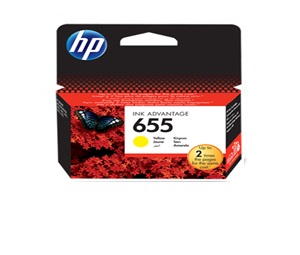 Hp 655 Yellow Ink Cartridge