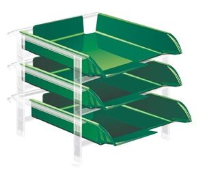 Letter Tray Set Vision Green