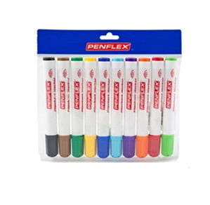 Penflex Flipchart Markers 10'S