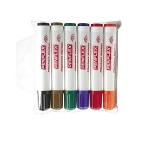 Penflex Flipchart Markers 6'S