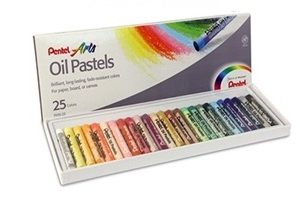 Oil Pastels Pentel 25-Pack