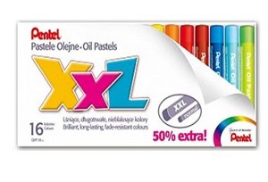 Oil Pastels Pentel XXL 16-Pack