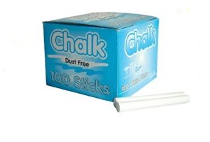 Chalkboard Chalk (White) 100'S