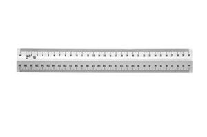 Ruler Finger Grip Type 30cm