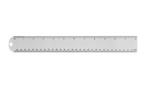 Ruler Stainless Steel 100cm