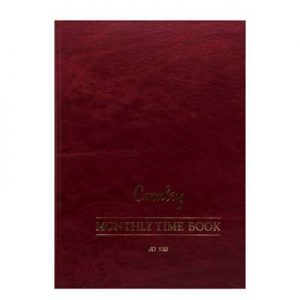 Monthly Time Book JD132