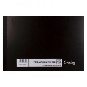 Time Wage & Pay Register JD924