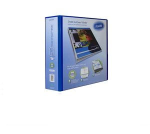 Lever Arch File Blue A4 Create-A-Cover