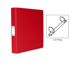 A4 Pvc Red Ringbinder File