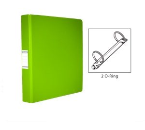 A4 Pvc Green Ringbinder File